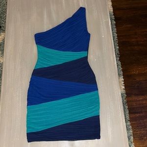 Stunning and Stylish One Shoulder Cocktail Dress!